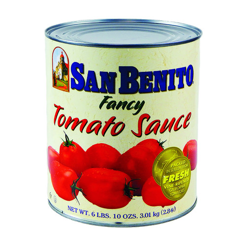 San Benito Tomato Sauce Fancy #10 CN 6/Case