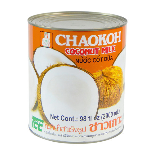Chaokoh Coconut Milk 98 OZ #10 CN 6/Case