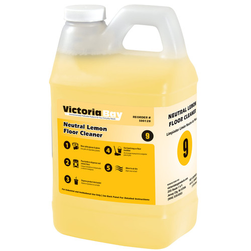 Victoria Bay Neutral Lemon Floor Cleaner CMS #9 64 OZ 4/Case