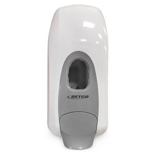 Clario® Hand Sanitizer & Soap Dispenser Foam 1000 mL White Plastic Touchless 1/Each