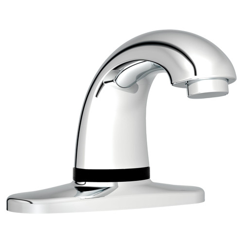 AutoFaucet® Milano Sink Faucet 6.50X2.13X3.75 IN Chrome Metal Touchless Center Set Kit 4 With 4IN Spout 1/Each