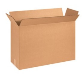 Regular Slotted Container (RSC) 25X9X17 IN Kraft C-Flute 275# Corrugated Glued 250 Count/Case