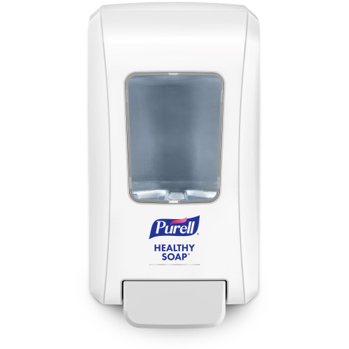 Purell® HEALTHY SOAP™ Hand Soap Dispenser 2000 mL White ABS Wall Mount Push Lever High Capacity For FMX-20 1/Each