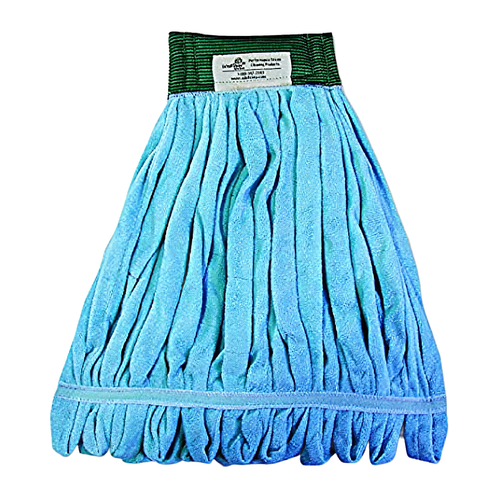 Mop Head Medium (MED) Blue Microfiber Loop End 1/Each