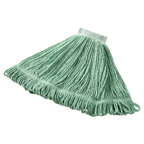 Super Stitch® Mop Large (LG) 24 OZ Green Cotton Synthetic Blend Loop End 5IN Headband 1/Each