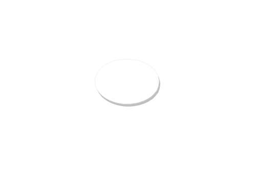 Cake Circle 6 IN Corrugated Paperboard White Grease Resistant 100/Case