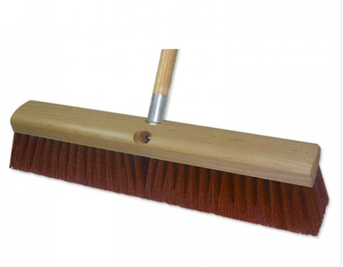 Floor Brush 24 IN Wood Palmyra Without Handle 4IN Bristles 1/Each