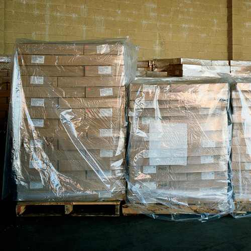 Pallet Cover 51X49X85 IN Clear LDPE 3MIL Gusset 50/Roll