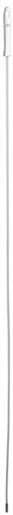 Vikan® Brush Handle 59.3X0.2X0.2 IN Polypropylene (PP) Polyamide Stainless Steel White Flexible 1/Each
