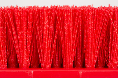 Floor Scrub Brush 10 IN Red Without Handle 1/Each