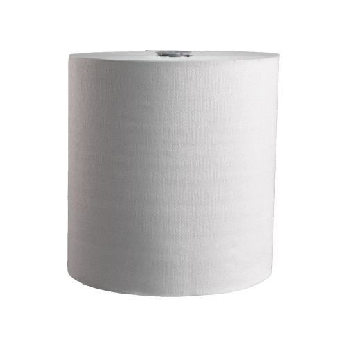 Roll Paper Towel 6IN X600FT White Through Air-Dried (TAD) High Bulk 6/Case