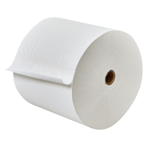 NVI Locor® Roll Paper Towel 7IN 850 FT White Hardwound 6 Rolls/Case