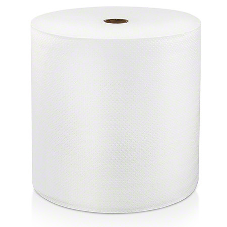 NVI Locor® Roll Paper Towel 8IN 1000 FT Virgin Paper White Hardwound 6 Rolls/Case