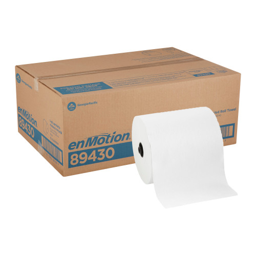 enMotion® Roll Paper Towel 8.2X9 IN 700 FT 1PLY White Standard Roll EPA Indicator 7.5IN Roll 6 Rolls/Case