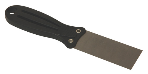 MaxiRough® Putty Knife Stainless Steel Nylon Black Yellow Hanger Hole 1/Each