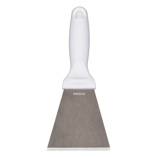 Vikan® Scraper 1X3X8.9 IN Polypropylene (PP) Stainless Steel White 1/Each