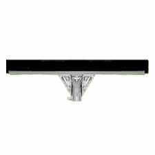 Floor Squeegee Light Duty Rubber Steel Black Straight With 22IN Head 1/Each