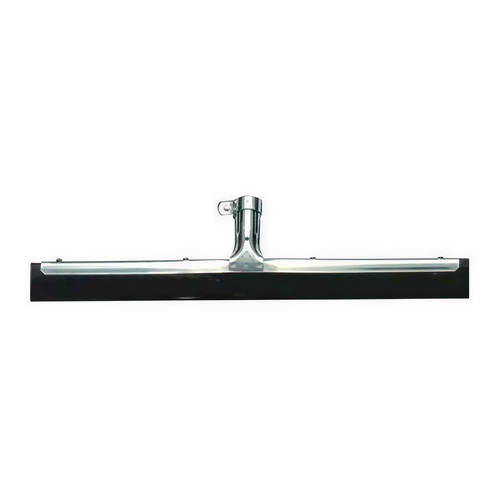 WaterWand™ Floor Squeegee Standard Steel Rubber Silver Black Straight With 22IN Head 1/Each
