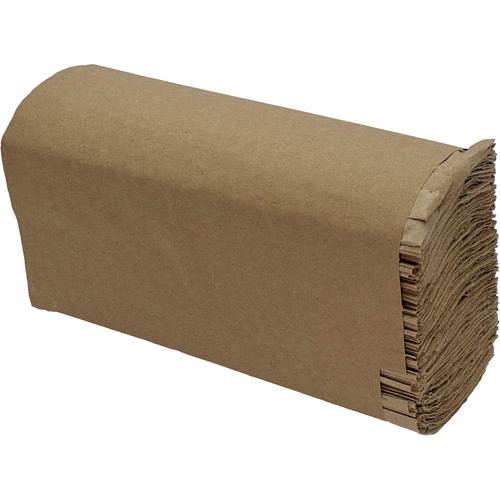 Victoria Bay Folded Paper Towel 9.25X9.05 IN Kraft Multifold 250 Count/Pack 16 Packs/Case 4000 Count/Case