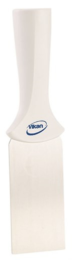 Vikan® Scraper 8.1X2X1.3 IN Polypropylene (PP) Stainless Steel White Threaded 1/Each