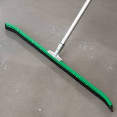 Floor Squeegee 36 IN Heavy Duty Rubber Black Curved 1/Each