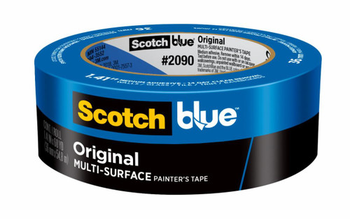 ScotchBlue™ Painter's Tape 48MM X54.8M Blue Crepe Paper Adhesive With 3 IN Core Diameter 18 Rolls/Case 84 Cases/Pallet
