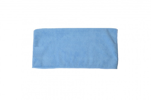 JaniFiber Cleaning Cloth 16X16 IN Standard Microfiber Light Blue 24/Box