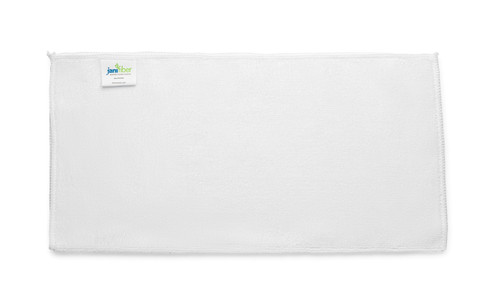 Cleaning Cloth 16X16 IN Microfiber White 24/Case