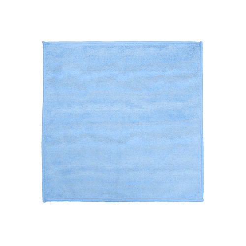 Victoria Bay Cleaning Cloth 12X12 IN Microfiber Blue 24/Pack