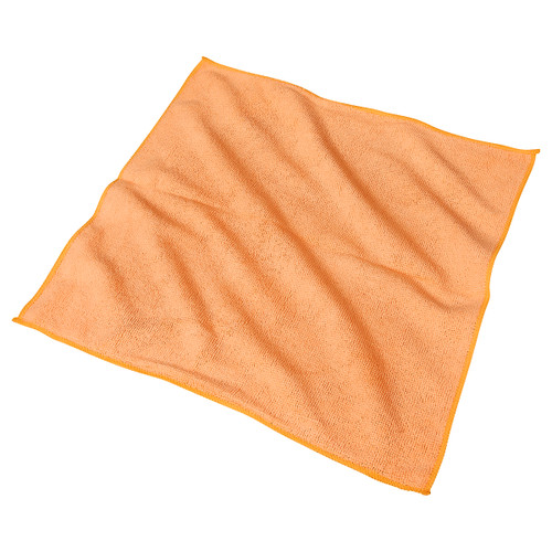 Victoria Bay All Purpose Cleaning Cloth 16X16 IN Microfiber Orange 12/Pack