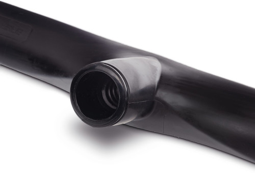 Sparta® Squeegee & Handle Rubber PP Black Single Blade Straight Kit With 20IN Head 1/Pack