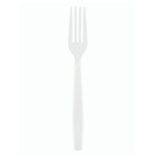 Victoria Bay Fork PS White Extra Heavy 100 Count/Pack 10 Packs/Case 1000 Count/Case