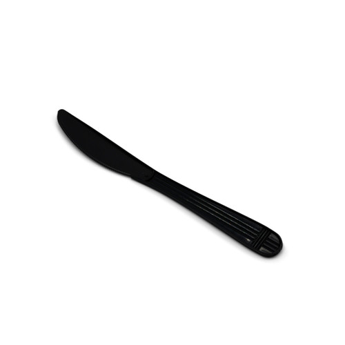 Victoria Bay Knife PP Black Heavyweight Individually Wrapped 1000/Case