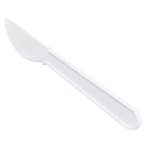 Victoria Bay Knife PS White Medium Weight Bulk 1000/Case