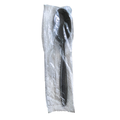 Victoria Bay Teaspoon PS Black Heavyweight Wrapped 1000/Case