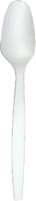 Victoria Bay Teaspoon CPLA White Heavyweight 1000/Case