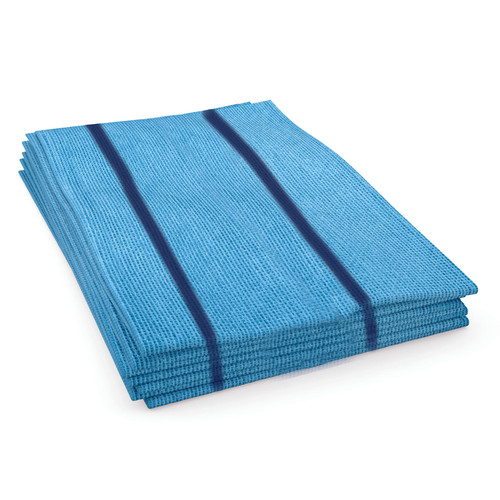 Cascades PRO Tuff-Job® Foodservice Towel 21X12 IN Blue 1/4 Fold Antimicrobial Classic 150 Count/Box