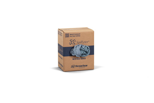 Spilfyter™ Huck Knit Rag 10 LB Textile Blue Green Reclaimed Box 1/Case