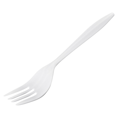 Victoria Bay Fork PP White Medium Weight Unwrapped 1000/Case
