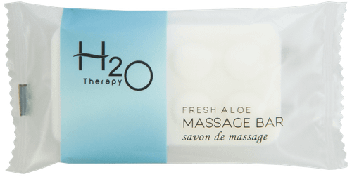 H2O Therapy® Massage Bar 1 OZ White Tea & Lemongrass Paraben Free 400/Case