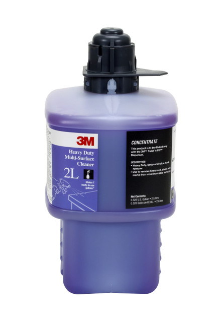 3M™ 2L Citrus Scent All Purpose Cleaner 2 L Multi Surface Heavy Duty Concentrate No Rinse 1/Box