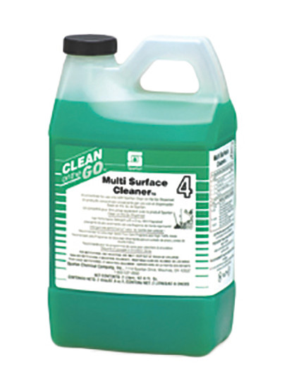 Clean on the Go® Multi Surface Cleaner 4 Mint All Purpose Cleaner 2 L Alkaline Multi-Purpose 4/Case