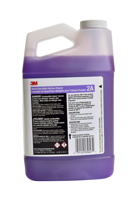 3M™ 2A Citrus Scent All Purpose Cleaner 64 FLOZ Multi Surface Concentrate No Rinse 4/Case