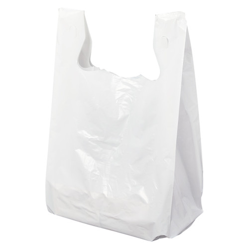 Victoria Bay Bag 12X7X23 IN Low-Density Polyethylene (LDPE) 1MIL White T-Shirt 500/Case