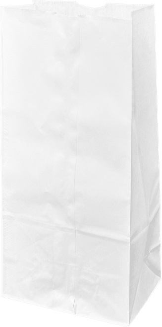 Victoria Bay Bag 6.89X4.53X13.78 IN Paper #12 White 500/Bundle