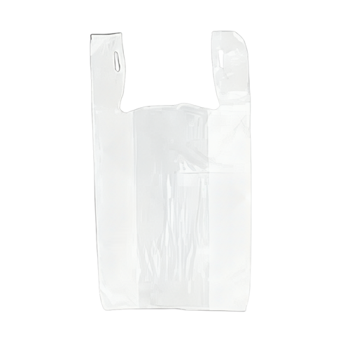 Victoria Bay Bag 8X4X15 IN Plastic 13MIC White T-Sack 2000/Case