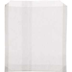 Bag 6.5X1X8 IN #20/25 White Grease Resistant 2000/Case
