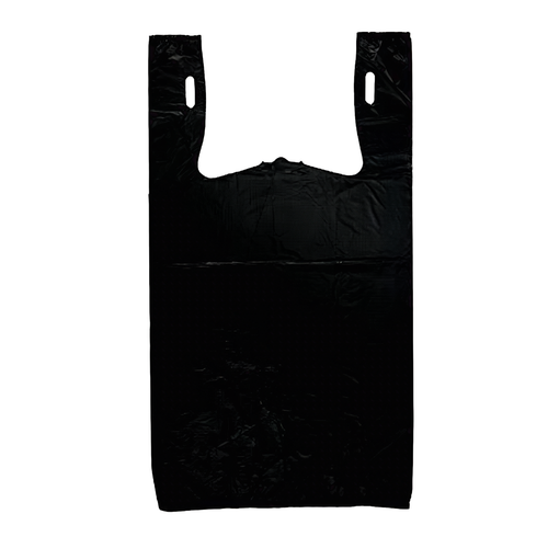 Bag 11.5X6.5X21 IN HDPE 13MIC Black T-Sack 700/Case