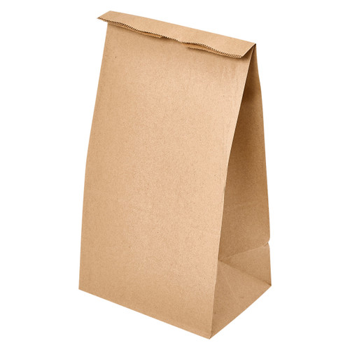 Victoria Bay Bag 25 LB Paper 50# Heavyweight Kraft Squat 400/Bundle