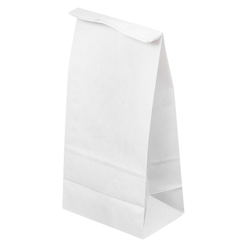 Victoria Bay Bag 5.12X3.43X10.91 IN Paper #5 White 500/Bundle